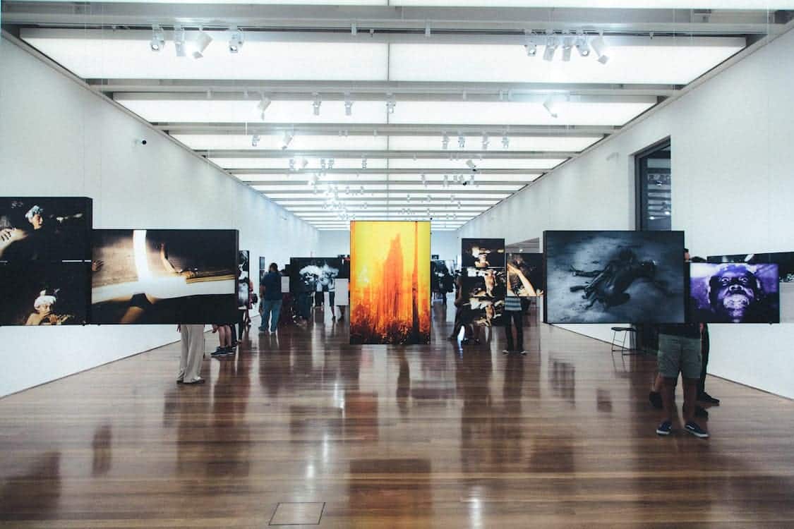 Art gallery interior — Columbus Museum of Art
